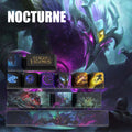 League of Legends Keycaps NOCTURNE 12 kecaps set