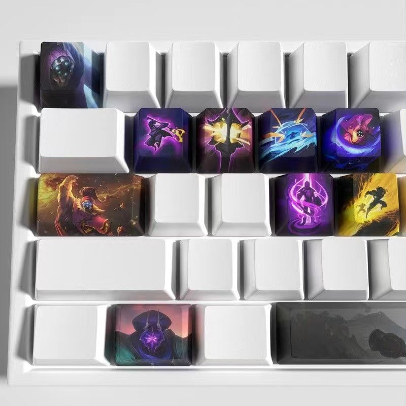 League of Legends keycaps JAX 12 kecaps set