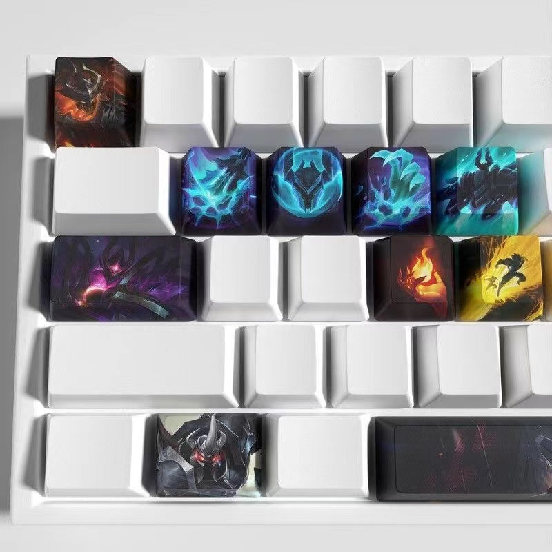 League of Legends keycaps Mordekaiser 12 kecaps set