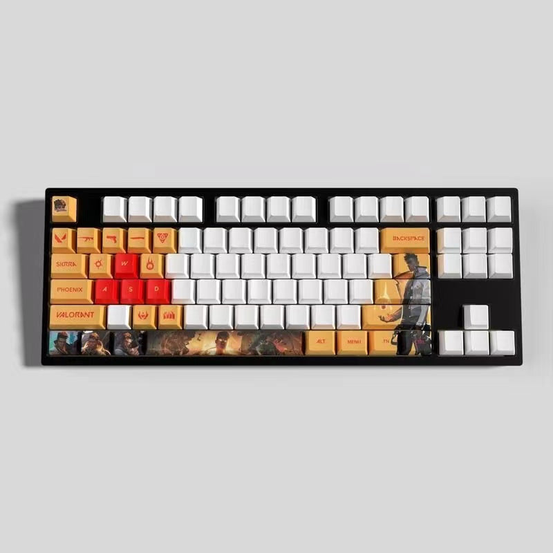 VaLorant Themed Keycaps PHOENIX Agent Custom Keycap Keyboard Set 29 Keys