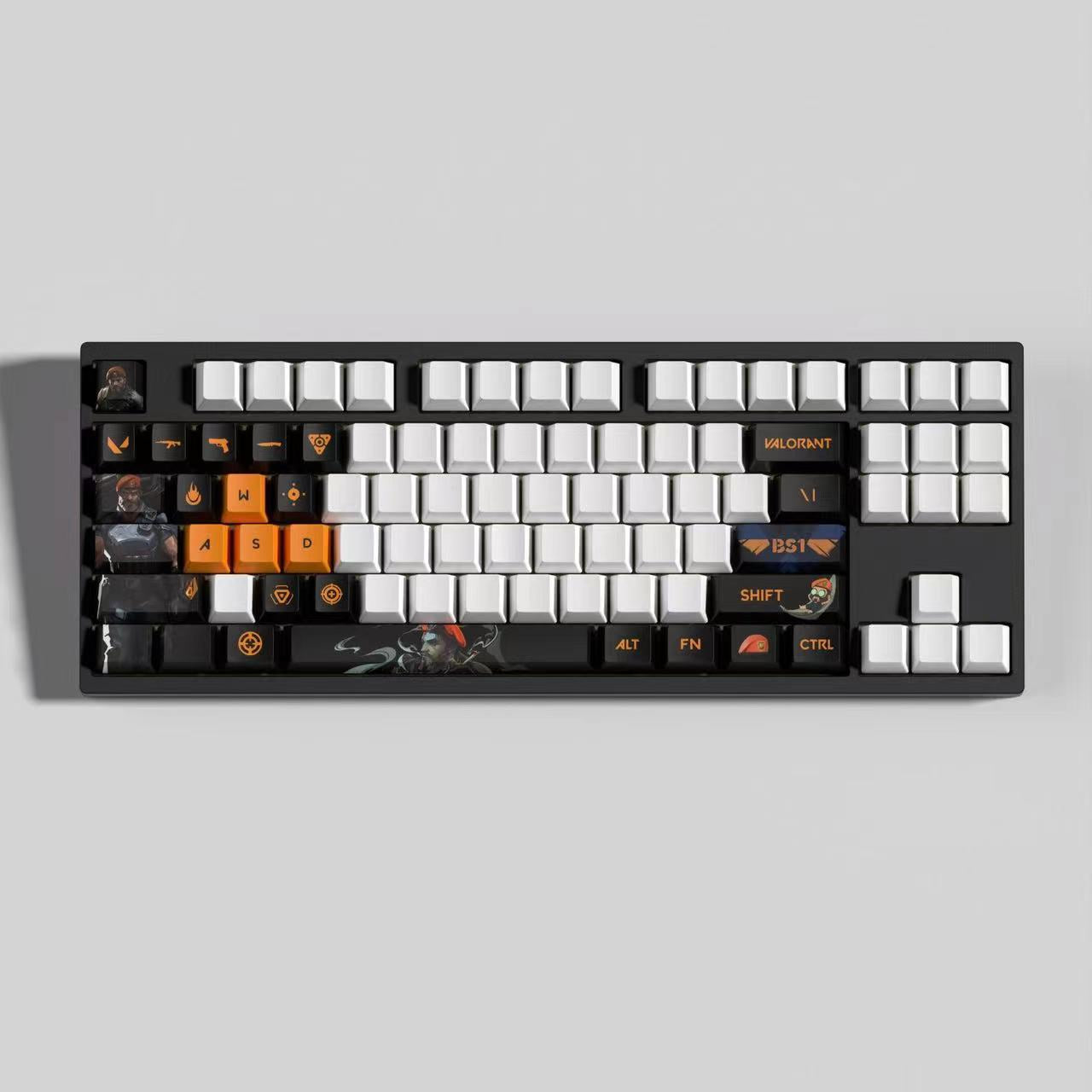 VaLorant Themed Keycaps BRIMSTONE Agent Custom Keycap Keyboard Set 29 Keys