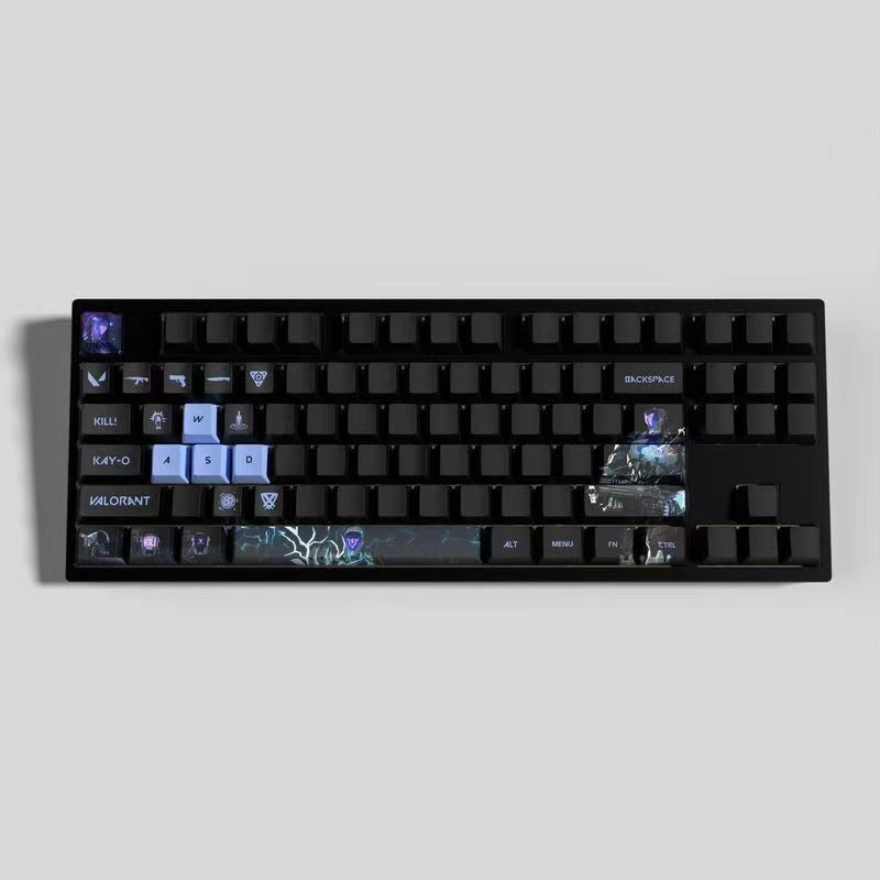 VaLorant Themed Keycaps KAY/O KO Agent Custom Keycap Keyboard Set 29 Keys