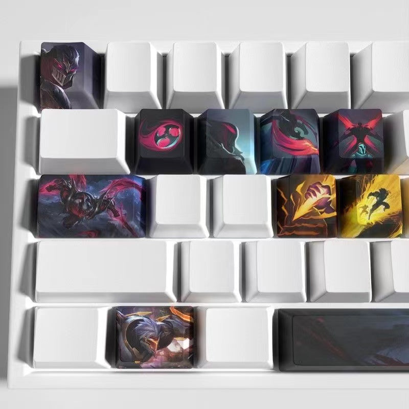 League of Legends Keycaps ZED 12 keycaps set
