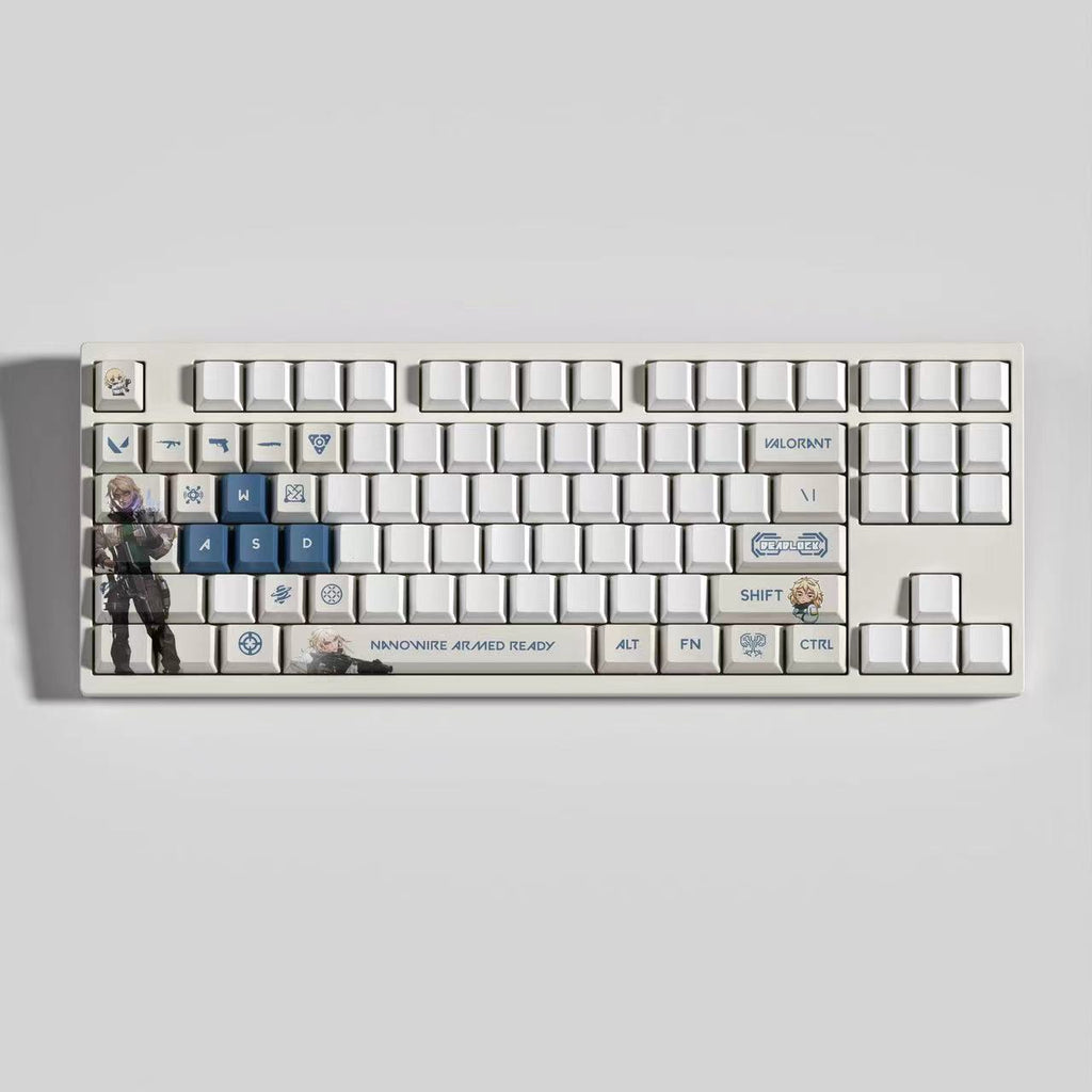VaLorant Themed Keycaps DEADLOCK Agent Custom Keycap Keyboard Set 29 Keys