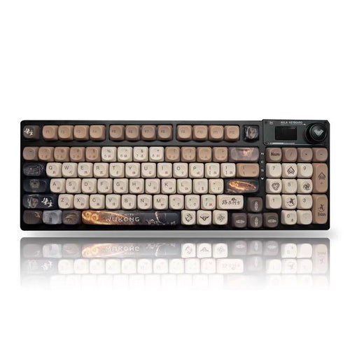 Black mythh ：wukong keycaps 140 keys gaming theme keycap set Suitable for various mechanical keyboards