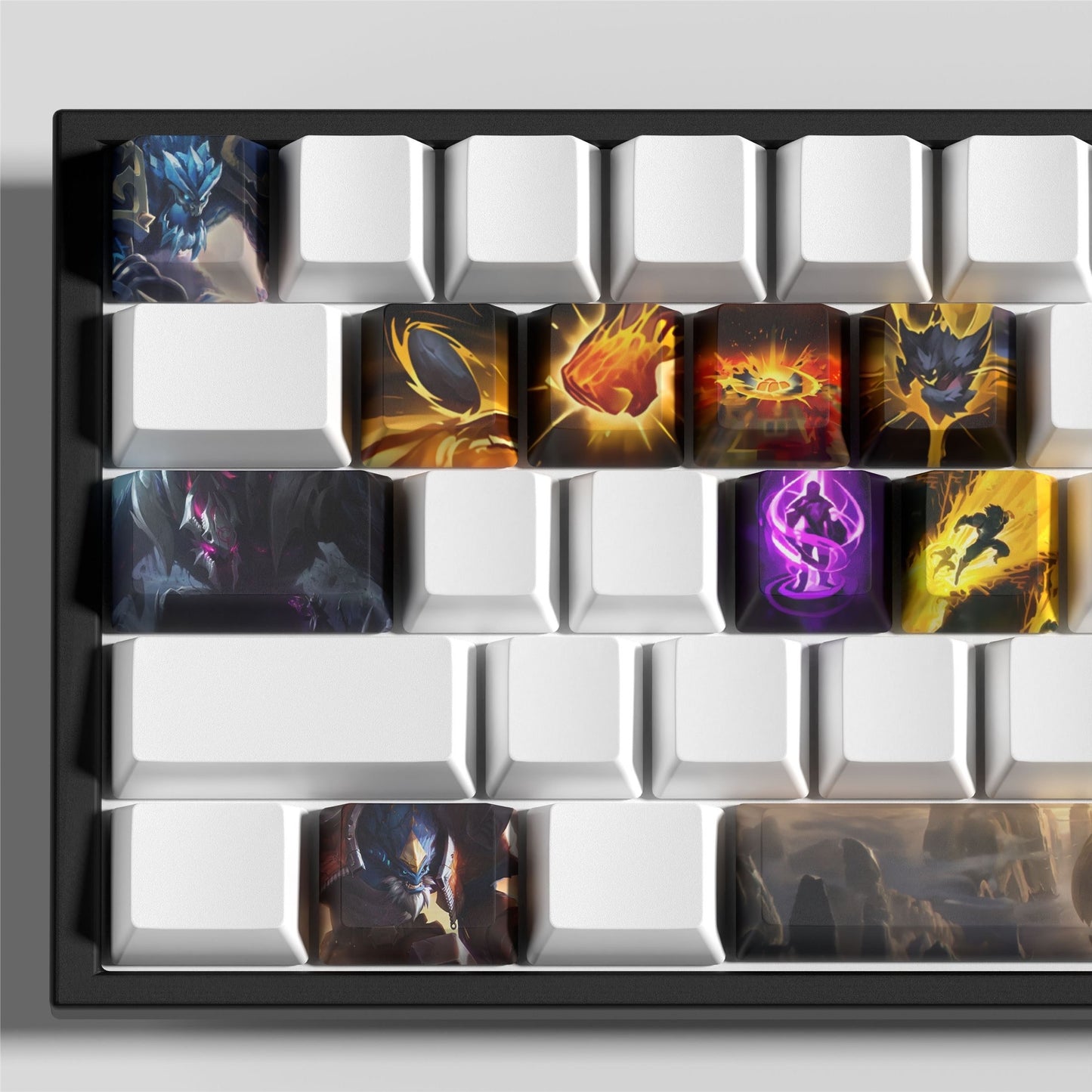 League of Legends Keycaps Malphite 12 keycaps set