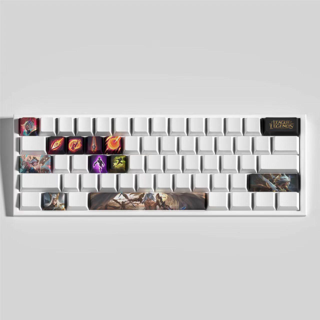 League of Legends Keycaps Kayle 12 keycaps set
