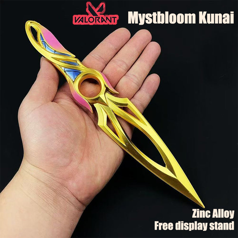 Valorant Mystbloom Kunai Weapon model Melee Skins
