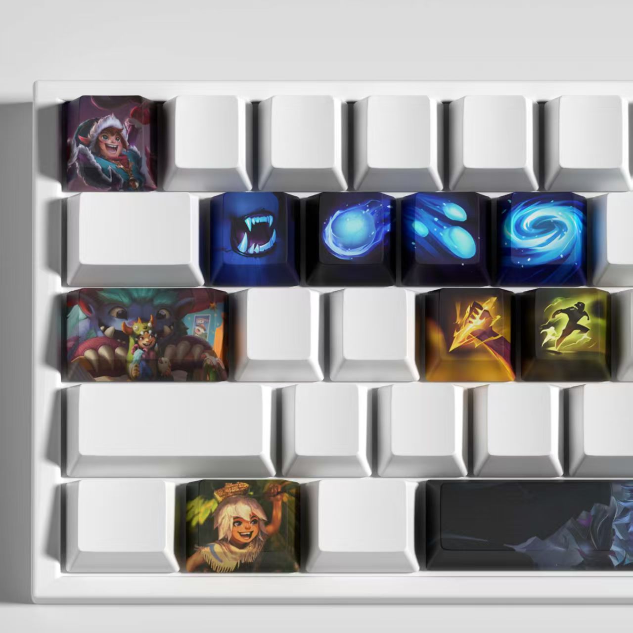 League of Legends Keycaps Nunu & Willump 12 keycaps set