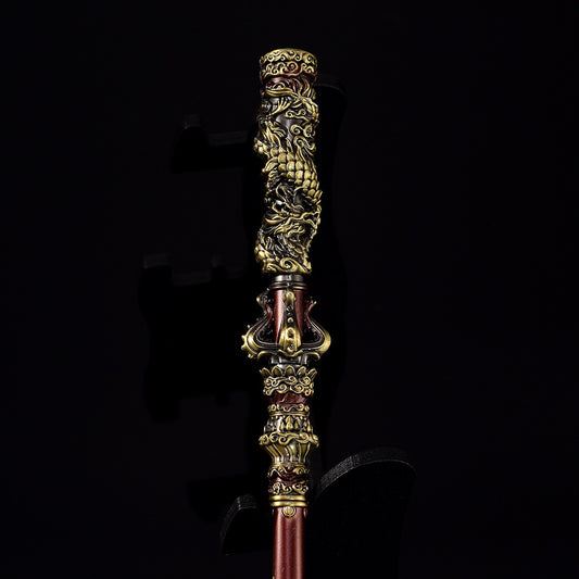 Black Myth: Wukong Huge Staff Large Metal Giant Staff Model - Official Gaming Merchandise for Black Myth Fans (22cm/30cm/40cm)