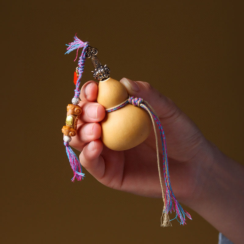 Black Myth Wukong Gourd Ornament - Handmade DIY Creative Handle Piece | High-Quality Craftsmanship | Unique Decor for Gaming Enthusiasts