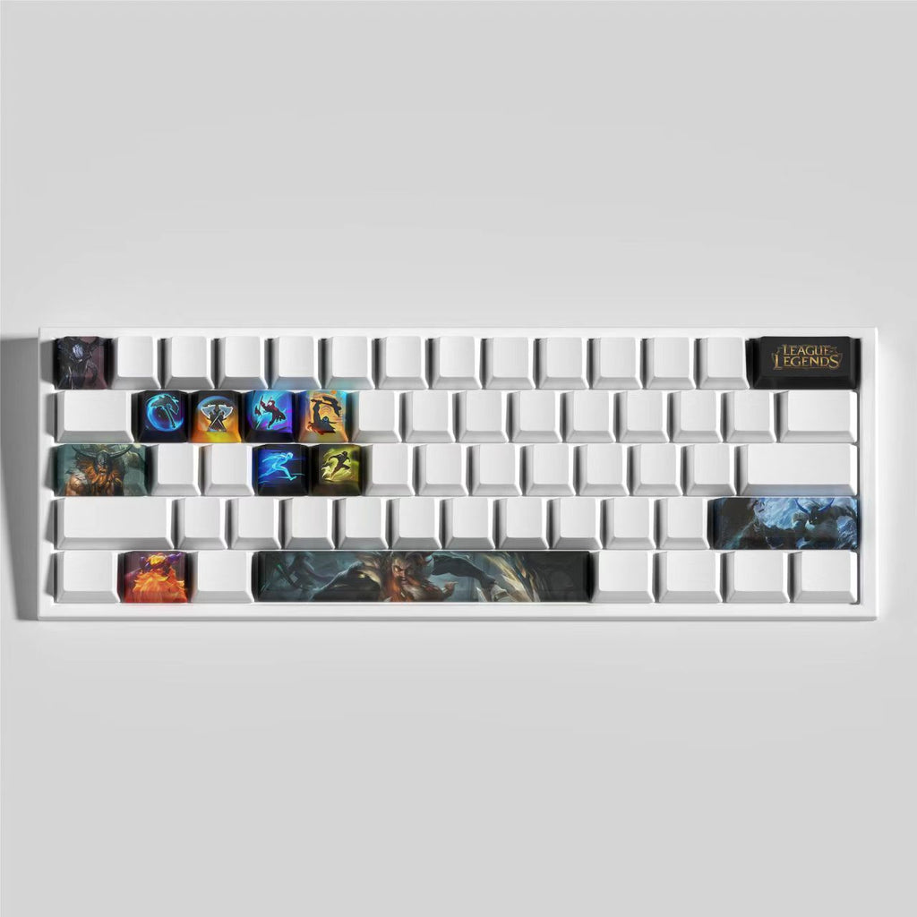 League of Legends Keycaps Olaf 12 keycaps set