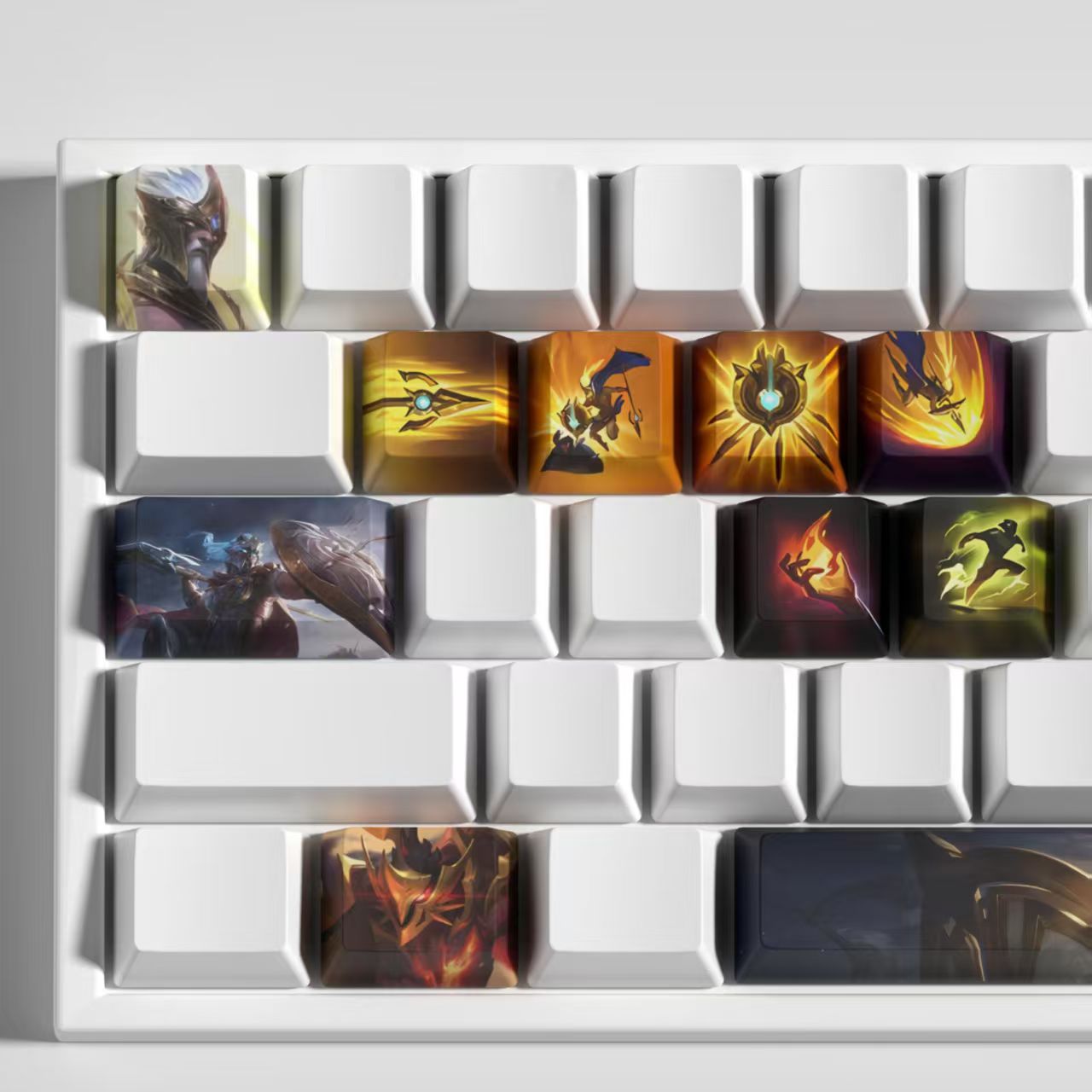 League of Legends Keycaps Pantheon 12 keycaps set
