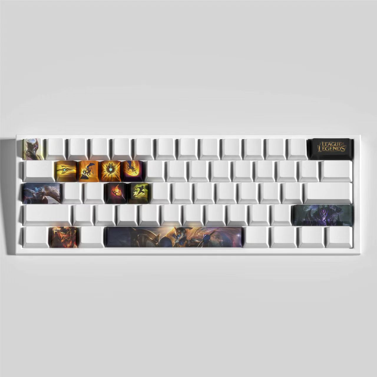 League of Legends Keycaps Pantheon 12 keycaps set