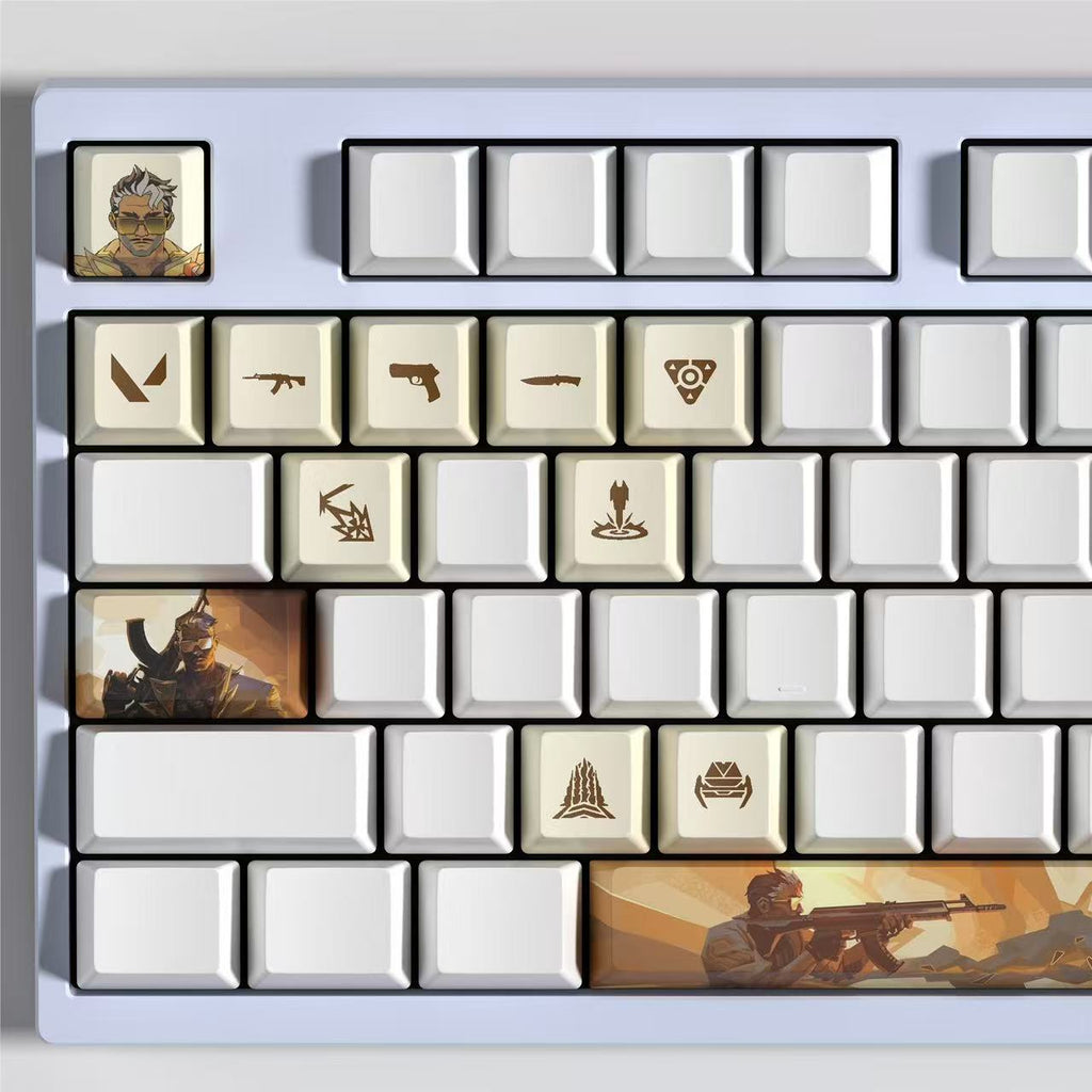 Valorant Tejo keycaps 14keys
