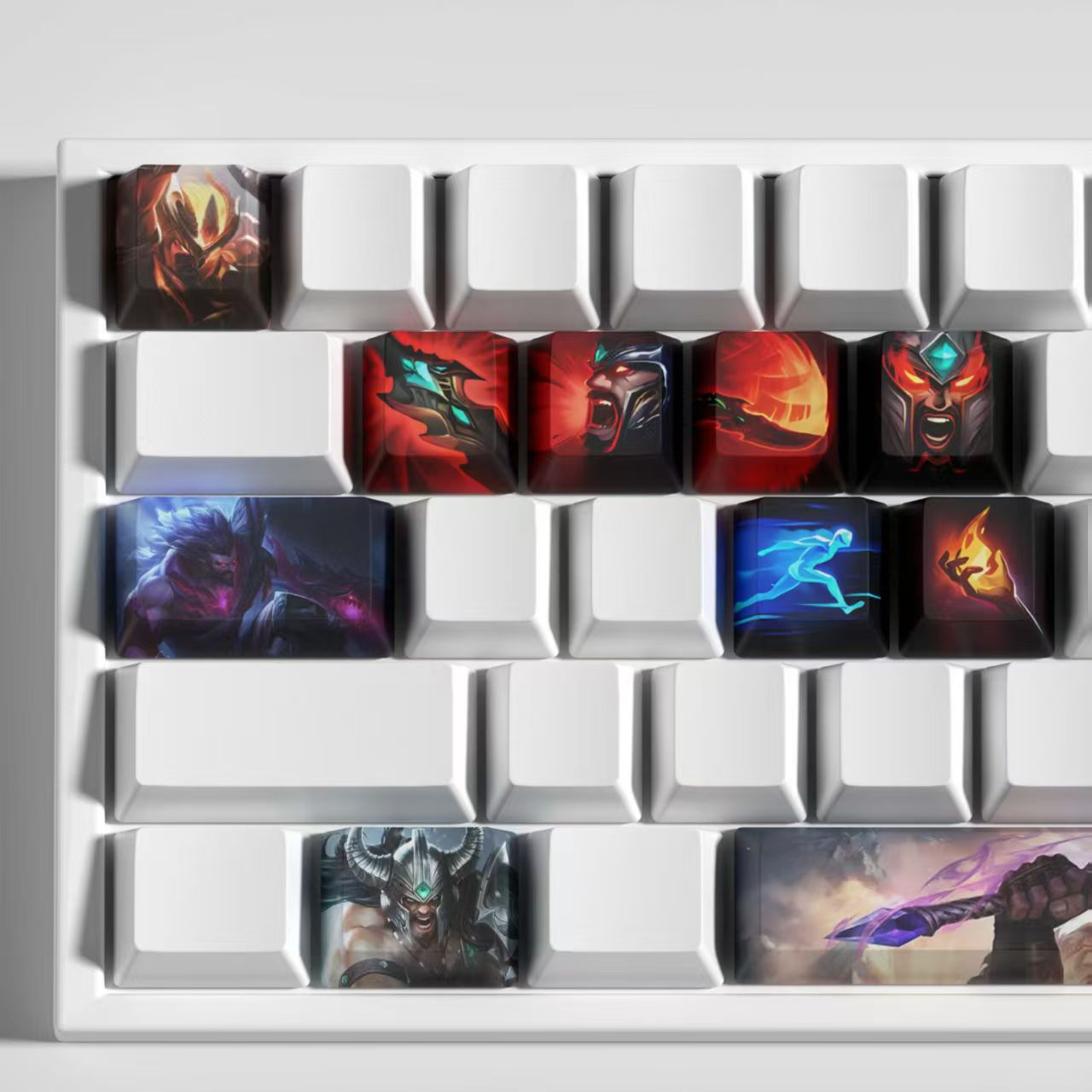 League of Legends Keycaps Tryndamere 12 keycaps set