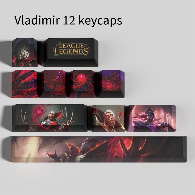 League of Legends Keycaps Vladimir 12 keycaps set