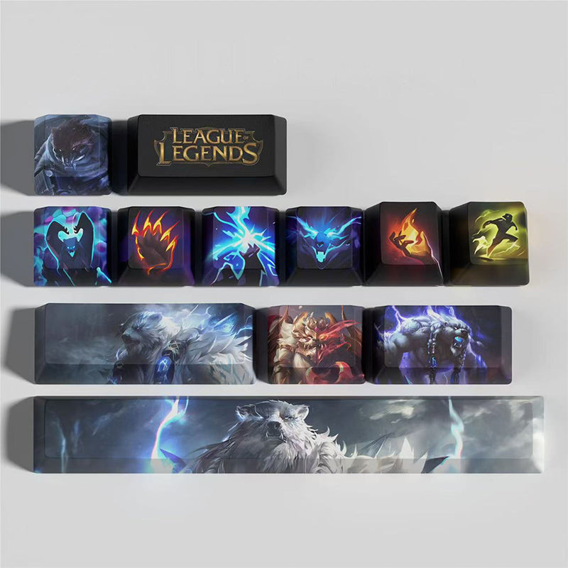 League of Legends Keycaps volibear 12 kecaps set