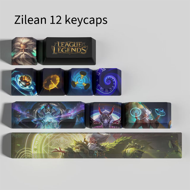 League of Legends Keycaps Zilean 12 keycaps set