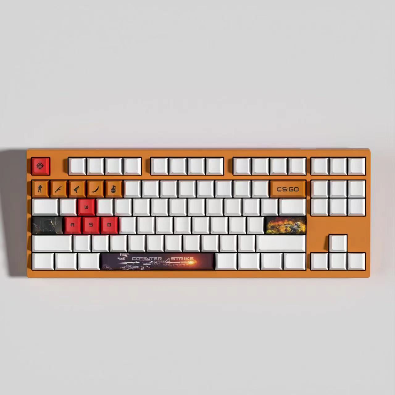 Counter-Strike Themed Keyboard Keycaps 14/29 keys CSGO CS2 Gaming Theme Keycap set OME height keycap