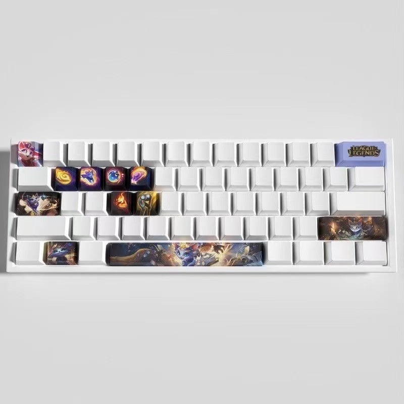League of Legends Keycaps YUUMI 12 kecaps set