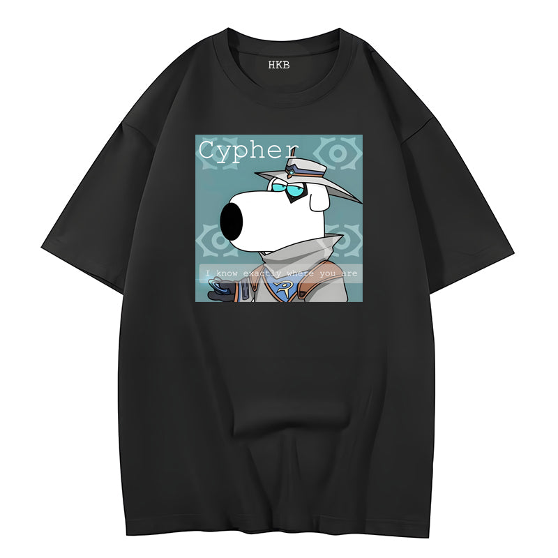Valorant X Family Guy theme Ovesize T-shirts 96%+ cotton content