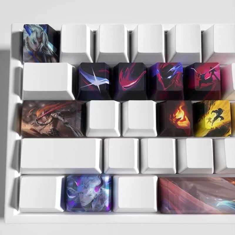League of Legends keycaps Yone 12 kecaps set