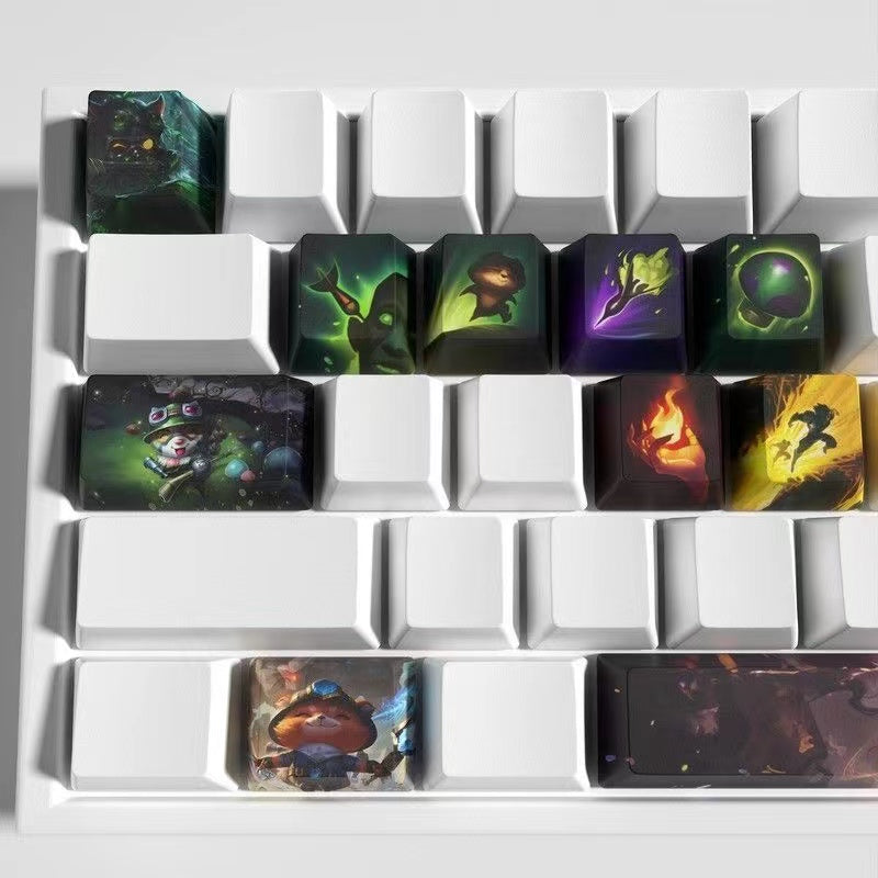 League of Legends keycaps Teemo 12 kecaps set