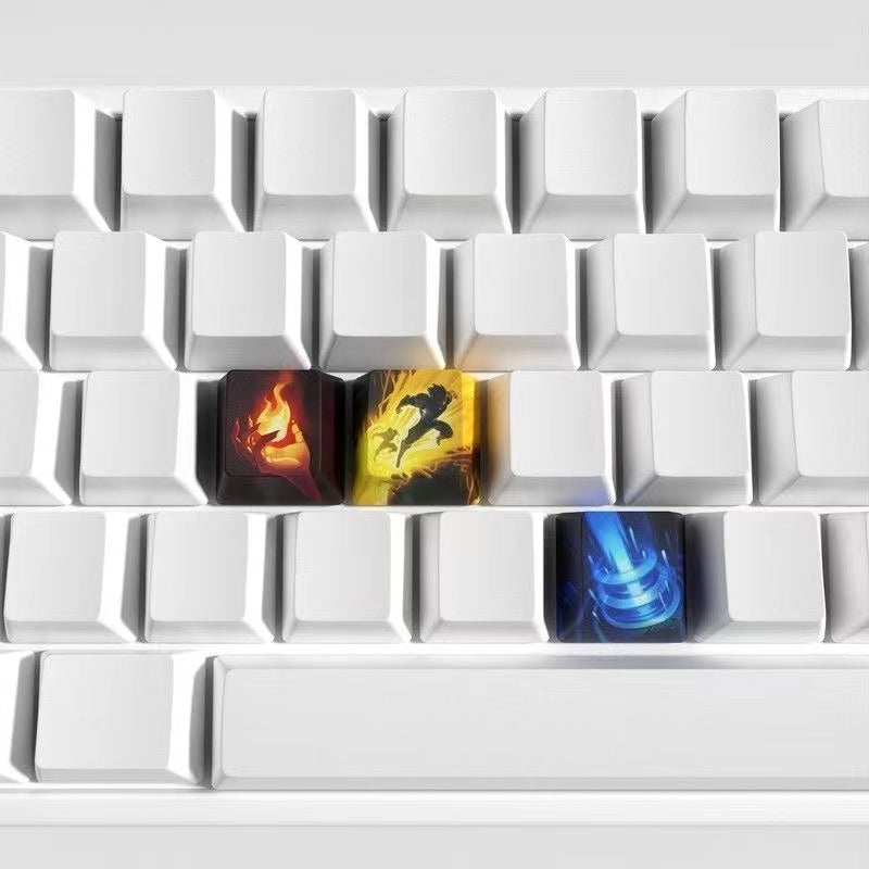 League of Legends Keycaps Summoner Skill Keycaps Set (11 keycaps set)