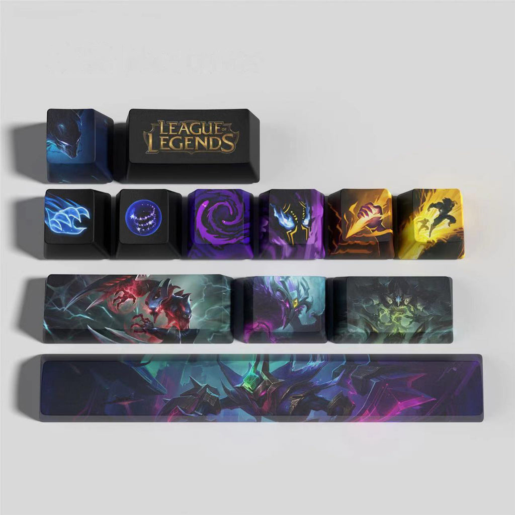 League of Legends Keycaps NOCTURNE 12 kecaps set