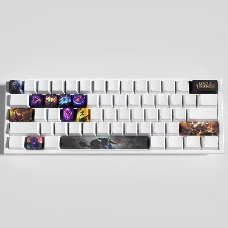 League of Legends keycaps JAX 12 kecaps set