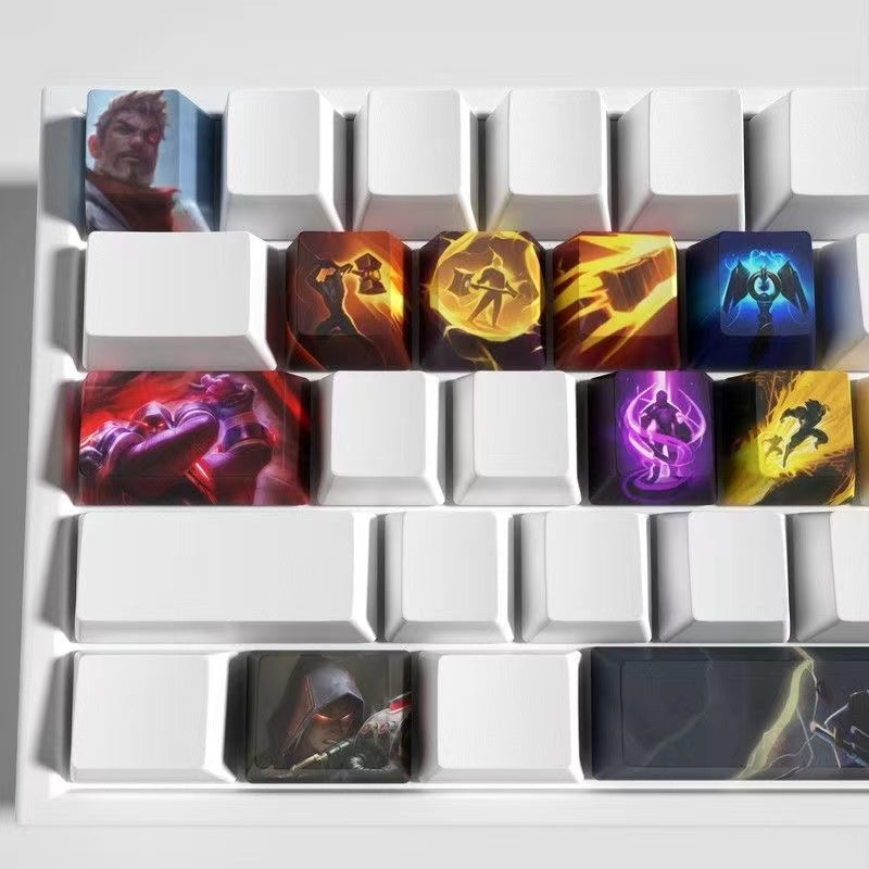 League of Legends keycaps Jayce 12 kecaps set