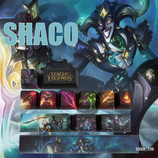 League of Legends SHACO 12 kecaps set