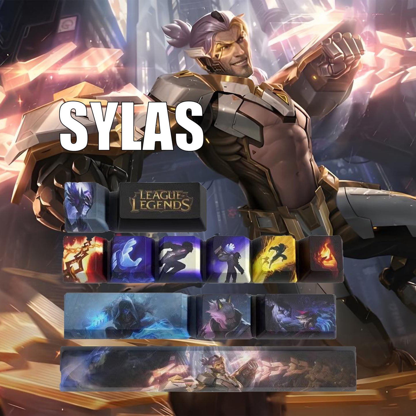 League of Legends Keycaps SYLAS 12 kecaps set