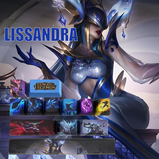 League of Legends Keycaps LISSANDRA 12 keycaps set