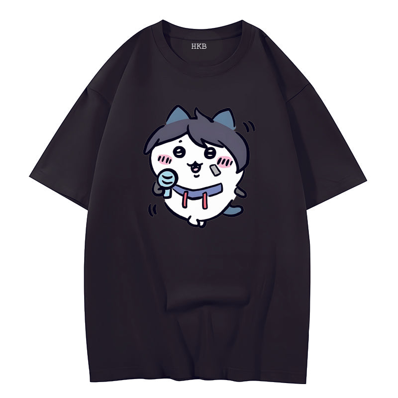 Valorant X Chiikawa theme Ovesize T-shirts valorant meme shirt（2）
