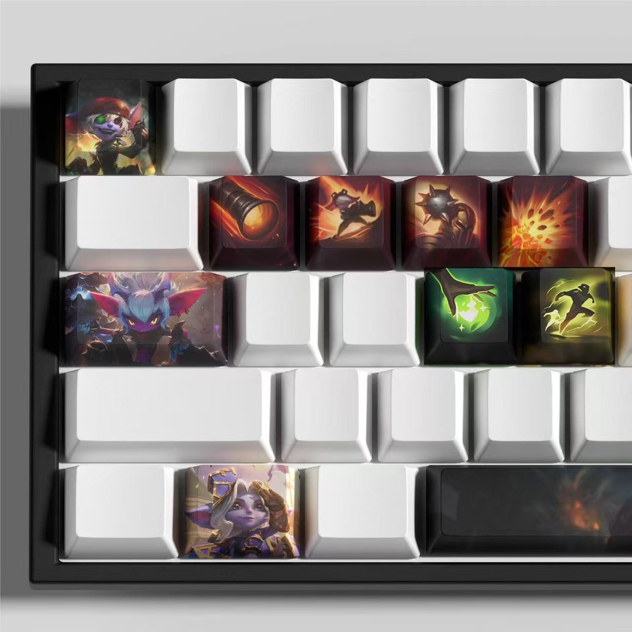 League of Legends Keycaps Tristana 12 kecaps set