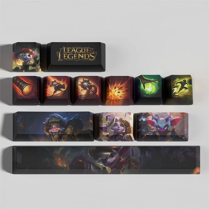 League of Legends Keycaps Tristana 12 kecaps set