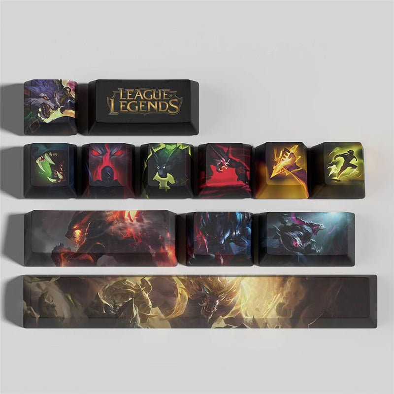 League of Legends Keycaps warwick 12 kecaps set