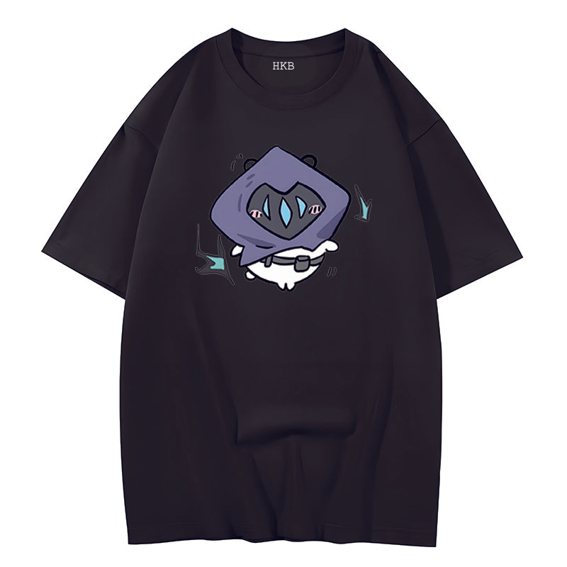 Valorant X Chiikawa theme Ovesize T-shirts valorant meme shirt