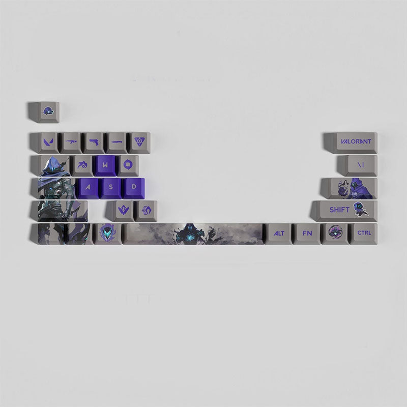 VaLorant Themed Keycaps OMEN Agent Custom Keycap Keyboard Set 29 Keys