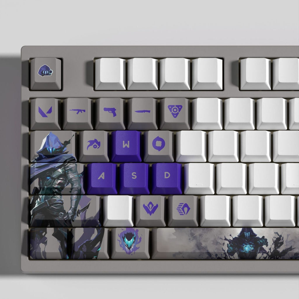 VaLorant Themed Keycaps OMEN Agent Custom Keycap Keyboard Set 29 Keys