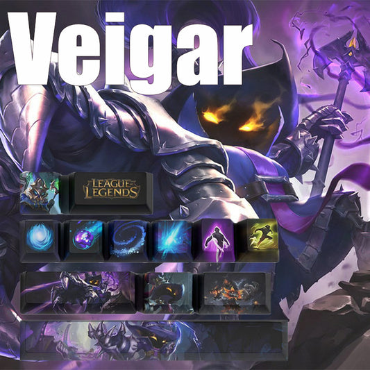 League of Legends Keycaps Veigar 12 kecaps set