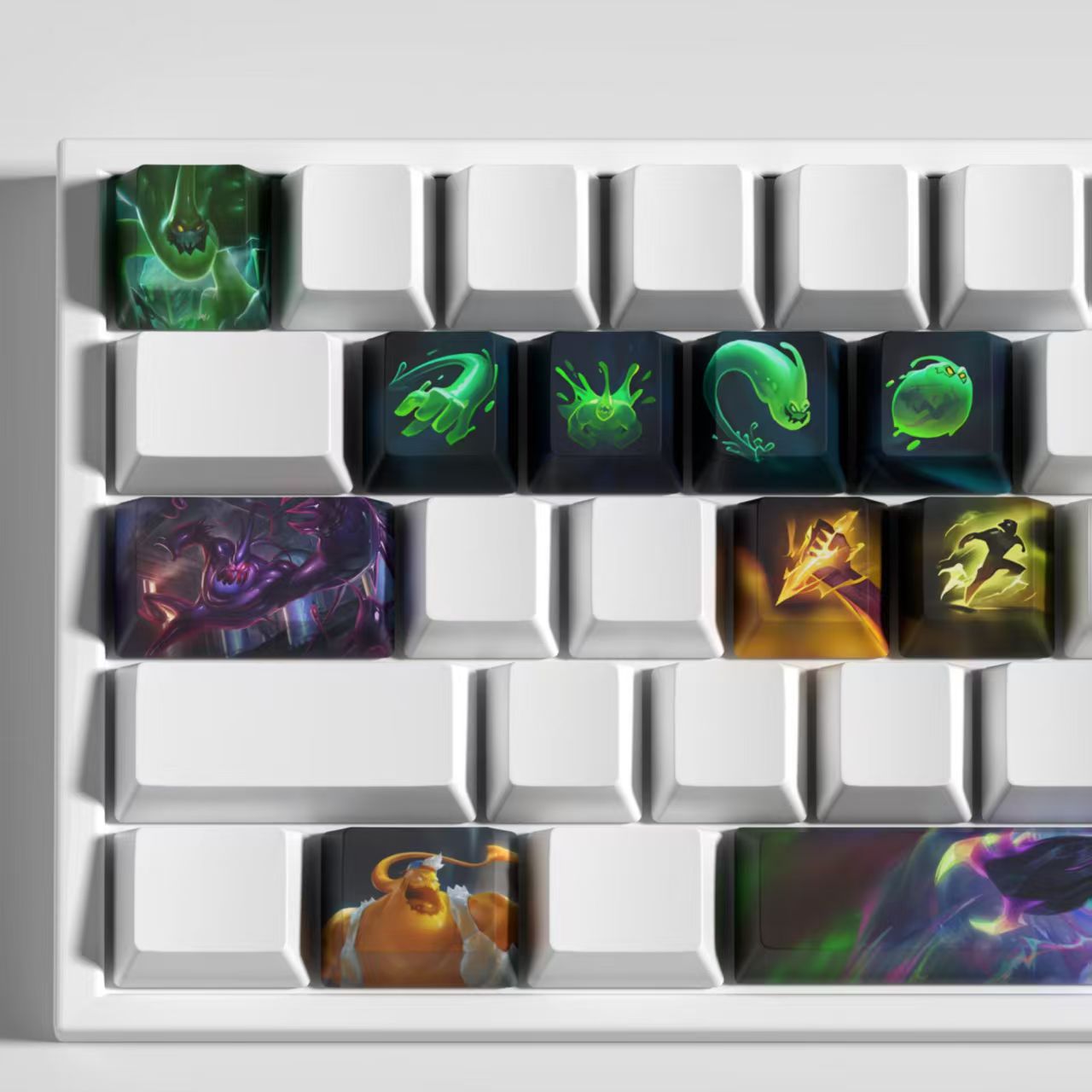 League of Legends Keycaps ZAC 12 keycaps set